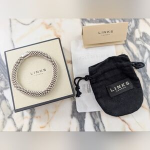 Links of London Effervescence Star Sterling Silver Stretch Bracelet